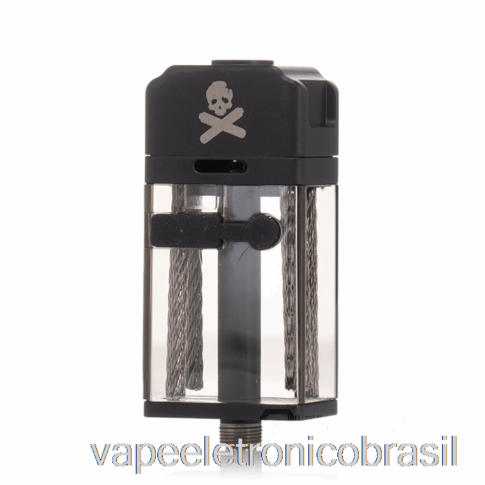 Vape Recarregável Suicídio Mods Stubby Rdta Tanque Preto